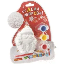 Набор для творчества Bondibon Елочные украшения. Дед Мороз на карте / ВВ1599