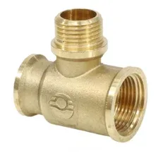 Тройник переходной Valfex ВР 3/4"хНР 1/2"хВР 1/2" / VF.132.L.034.012.012