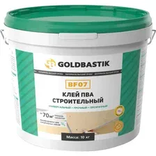 Клей монтажный ПВА GOLDBASTIK строительный 10 кг (BF 07)