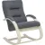 Кресло-качалка Импэкс Leset Милано (слоновая кость/малмо 95 серый)