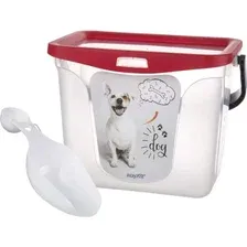 Емкость для корма животных Berossi АС37646000, роза, 6 л