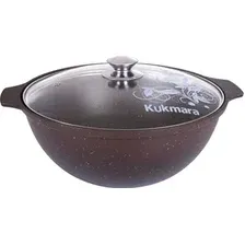 Казан Kukmara кмк37а (кофейный мрамор)