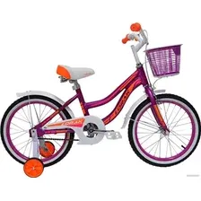 Детский велосипед Lorak Junior 18 Girl (фиолетовый)