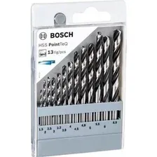 Набор сверл Bosch HSS-G PointTeQ, 2608577349, 13 шт