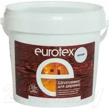 Шпатлевка готовая Eurotex По дереву (1.5кг, сосна)