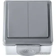 Выключатель Bylectrica А5 10-2132(03) (серый)