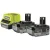 Комплект аккумулятор 18 В 4 Ач 2 штуки и зарядное устройство RYOBI RC18120-240X ONE+ (5133005092)