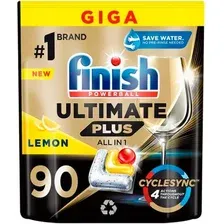 Капсулы для посудомоечной машины Finish Powerball Ultimate Plus All in 1 Лимон (90 шт)