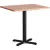 Кухонный стол TetChair Valhalla 80x65x76 (груша №3/черная опора)