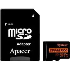 Карта памяти Apacer microSDXC AP256GMCSX10UB-R 256GB (с адаптером)
