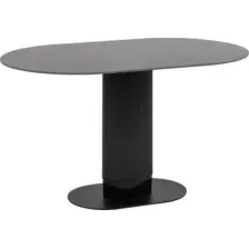 Обеденный стол Stool Group Mystery 130x80 / T-015 (черный/керамика)