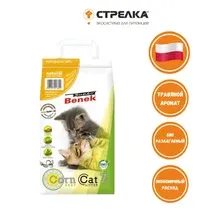 Наполнитель Super Benek Corn Cat кукурузный 7 л