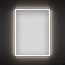 Wellsee Зеркало с фронтальной LED-подсветкой 7 Rays' Spectrum 172201320, 70 х 90 см (с сенсором и регулировкой яркости освещения)