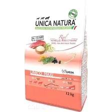 Сухой корм для собак Unica Natura Unico Maxi с ягненком, рисом, конскими бобами 12 кг