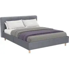 Кровать Mio Tesoro Letto 617 160x200 (темно-серый 906)