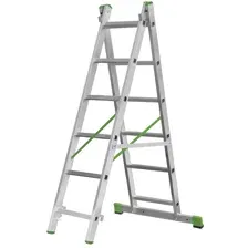 Лестница Новая высота, двухсекционная, 2х6 ступеней, NV222