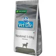 Сухой корм для собак Farmina Vet Life Neutered 1-10kg Dog (для кастрированных или стерилизованных собак весом 1-10 кг) 10 кг