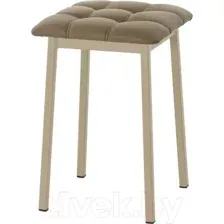 Табурет AMC Comfort 7К10.4 (кожзам какао/капучино)
