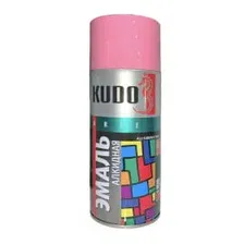 Эмаль Kudo Универсальная / KU-1014 (520мл, розовый)