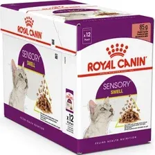 Консервированный корм для кошек Royal Canin Sensory smell gravy запах (в соусе) 12x85 г