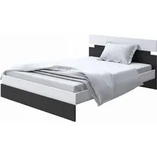 Кровать PROxSON Milton 80x200 (белый/черный)