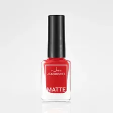 Лак для ногтей матовый тон 150 красный кардинал Matte effect