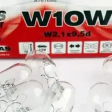 Автолампа накаливания W2.1х9.5d AVS A78169S W10W 12