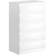 Комод Mio Tesoro Мальта 5 ящиков 80x121 2.05.02.090.1 (белый)