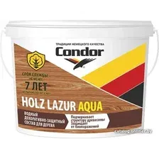 Пропитка Condor Holz Lazur Aqua (2.5 кг, венге)