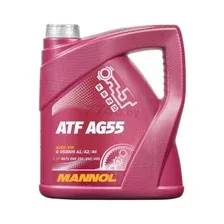 Масло трансмиссионное синтетическое MANNOL ATF AG55 4 л (54368)