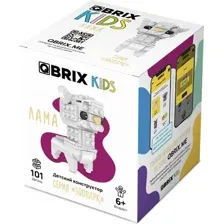 Конструктор QBRIX Kids Зоопарк. Лама 30048
