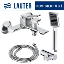 Смеситель Lauter Allure 21CK6618C с лейкой Relexa Serene 21S00103