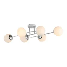 Потолочный светильник Mirastyle MD-8146/6 WH+CR