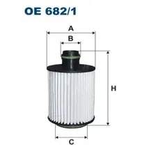 Фильтр масляный FILTRON OE682/1 Opel Insignia 2.0CDTI 08>