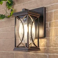 Бра уличное Elektrostandard Spica D GL 1026D (черное золото)