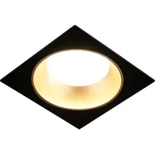 Точечный светильник Ambrella light TN52340 SBK/SGD (черный песок/золото песок)