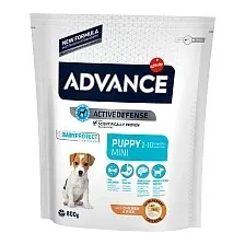 Сухой корм для собак Advance Puppy Protect Mini с курицей и рисом 800 г