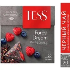 Чай черный Tess forest dream, 20х1.8 г