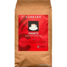 Кофе Carraro Pronto зерновой 1 кг