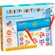 Развивающая игра Zabiaka IQ Электровикторина. Дошколята 10243168