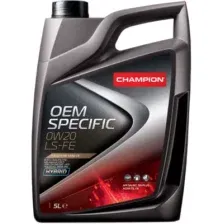 Моторное масло Champion OEM Specific 0W20 LS-FE / 8232763 (5л)