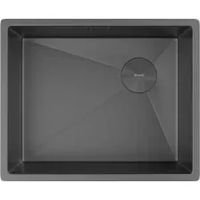 Мойка кухонная ZORG Zerox 54 U / IF Side SF Zurinox PVD Gunblack