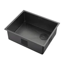 Мойка ZORG ZEROX 54 U / IF SIDE SF ZURINOX PVD GUNBLACK