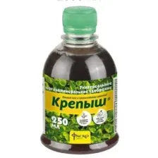 Удобрение жидкое комплексное для рассады Крепыш, 0,25л органо-минеральное
