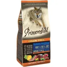 Сухой корм для собак Primordial GF Adult Tuna &amp; Lamb (Тунец и ягненок) 12 кг