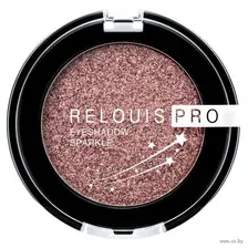 Тени для век Relouis Pro Eyeshadow Sparkle тон 06, dusty rose