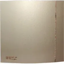 Осевой вентилятор Soler&Palau Silent-100 CZ Champagne Design Swarovski [5210622500]