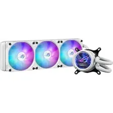 Система жидкостного охлаждения для процессора ASUS ROG Strix LC III 360 ARGB LCD White Edition