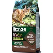 Сухой корм для кошек Monge BWild Cat Grain Free Buffalo 1.5 кг