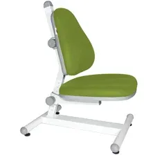 детское кресло COMF-PRO Coco Chair, черный (+ чехол фисташковый)